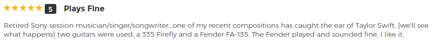 Fender FA135CE - Review 03