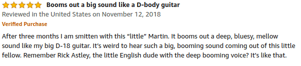 Martin LX1 - Review 03