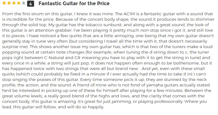 Yamaha AC1M review 03