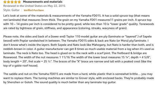 Yamaha FD01S Review 02