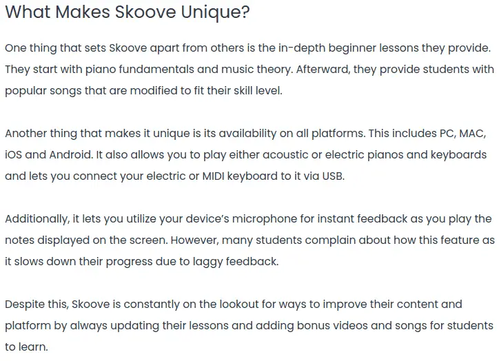 Piano Online Skoove Review 03