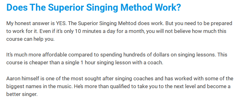 Superior Singing Method Review 02